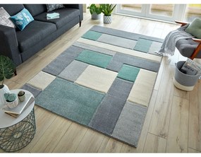 Зелено-сив килим , 120 x 170 cm Cosmos - Flair Rugs