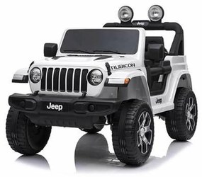 Детска Електрическа Кола Jeep Wrangler Бял