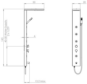 Душ колона Elite