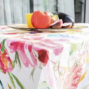 Памучна покривка за маса , 150 x 150 cm Pink Bloom - Happy Friday Basic