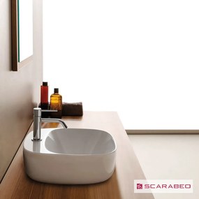 Умивалник Moon Scarabeo white II