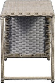 Градинска комплект за отдих за двама в бежово и светлокафяво Modular - Unique Furniture