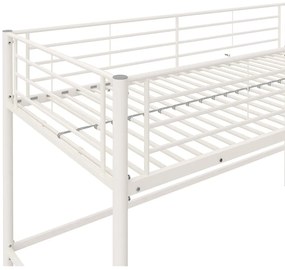 Бяло повдигнато детско легло 90x200 cm Jodie – Støraa