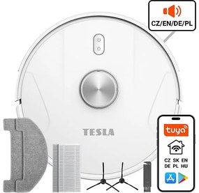 TESLA Electronics RoboStar - интелигентен робот прахосмукачка 2в1 2600 mAh Wi-Fi
