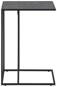 Странична масичка с плот от имитация на мрамор 43x35 cm Infinity – Actona