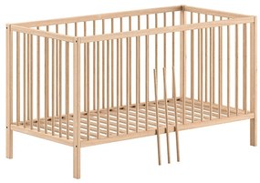 Детско креватче 70x140 cm от масивен бор естествено DINO – Vipack