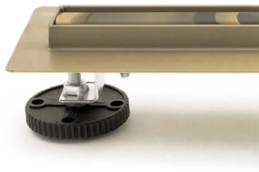 Линеен сифон Rea Neo Slim Mirror Gold Pro 70