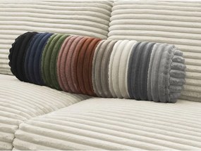 Бежов диван за ежедневно спане/сгъваем от рипсено кадифе 240 cm Hugo – Bobochic Paris