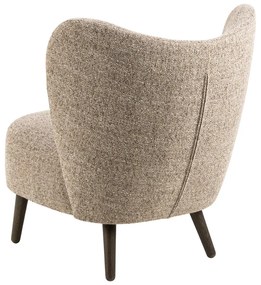 Бежово кресло от букле Elmont – Actona