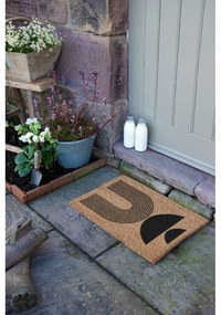 Изтривалка от кокосови влакна 40x60 cm Half Moon – Artsy Doormats