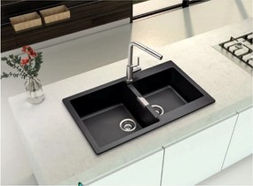 Мивка Schock Manhattan Cristalite 30290-Leuko