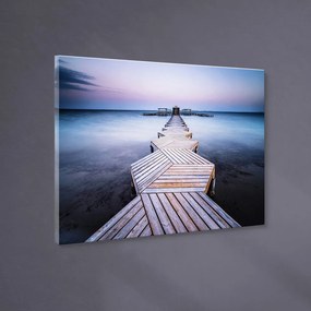 Картина 113x85 cm Twilight Pier – Styler