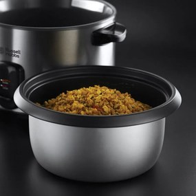 Втора ръка: Уред за варене на ориз Russell Hobbs Cook@Home 19750-56, 700W, 1.8 l, Поддържане на топлината, Инокс