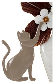 Метална декорация за стена 55x60 cm Cat – Mauro Ferretti