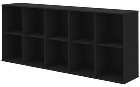 Черна модулна система от рафтове 169x69 cm Mistral Kubus - Hammel Furniture