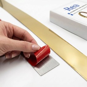 Самозалепваща декоративна лайсна Rea P14454CA 3,8cm Gold