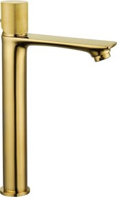Mexen Royo One висока батерия за мивка, златна - 72211-50