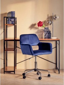Син тапициран офис стол Brent – Premier Housewares