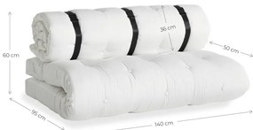 Design OUT™ Тъмно сив диван за открито Buckle Up - Karup Design