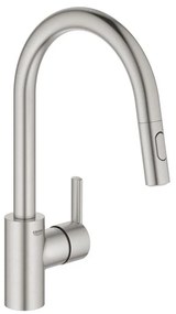 GROHE 31486DC1 - Смесител за кухненска мивка FEEL, неръждаема стомана
