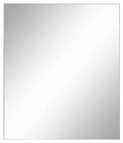 Бял стенен шкаф за баня с огледало , 60 x 70 cm Wisla - Støraa