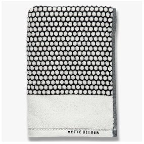 Черно-бяла памучна кърпа 50x100 cm Grid - Mette Ditmer Denmark