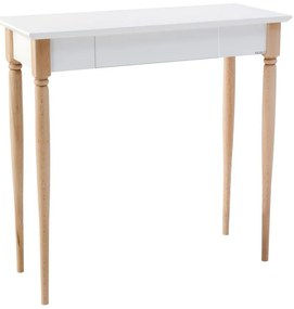 Бяла работна маса Mamo, ширина 65 cm - Ragaba