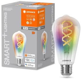 LED RGBW Димируема крушка SMART+ E27/4,8W/230V 2700-6500K Wi-Fi - Ledvance