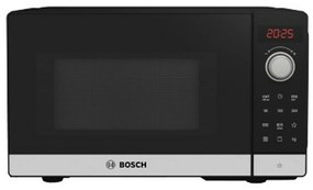 микровълновата фурна BOSCH FEL023MS2 Черен/Сребрист 800 W 20 L