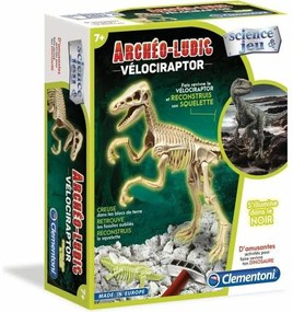 Динозавър Clementoni Archéo Ludic Vélociraptor