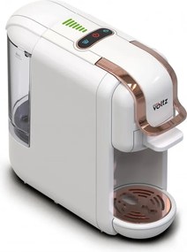 Втора ръка: Еспресо машина за мляно кафе и капсули 8в1 Oliver Voltz OV51171M8R, 1450W, 19 bar, Бял/златист