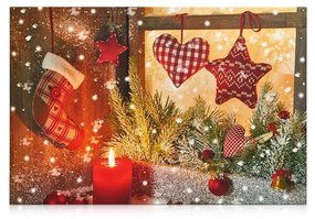 Markslöjd 704359 - LED светящ Декоративна картина CANVAS LED/0,18W/2xAA