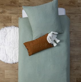 Детско спално бельо atmosphera Lili, 140x200 cm, Памук - Зелен