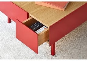 Тъмночервена масичка за кафе Arista - Teulat