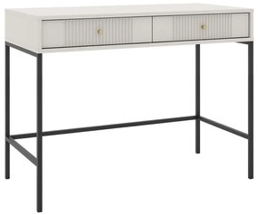 Конзолна маса LUE бежова/черна