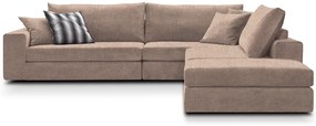 Ъгъл диван Mission Plus-Customizable-285φ 230β cm.-beige