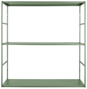 Зелен на няколко нива метален стенен рафт 60 cm Level – PT LIVING