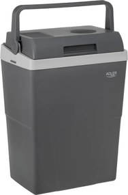 Хладилна кутия Adler AD 8094, 22 литра, 45/55 W, 12V/220V, Климатичен клас ST, Специална изолация C5H10, Сив