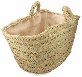 Firewood Basket EDM Еспарто Овален 60 x 45 x 35 cm