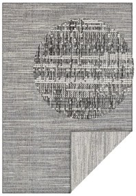 Сив външен килим 150x80 cm Gemini - Elle Decoration