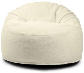 Светлосив детски пуф от букле Om 85 – SLOWDOWN