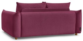 Сгъваем диван в цвят бордо 214 cm Ernest – Bobochic Paris