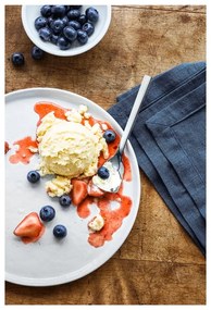 Комплект от 6 лъжици за сладолед, изработени от неръждаема стомана Cromargan®, с дължина 14 см Nuova - WMF