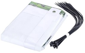 Зелен пластмасов параван за балкон 500x85 cm - Maximex