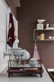 Бордо двуетажна тавичка за оттичане 42x29 cm Dry-It – Mette Ditmer Denmark
