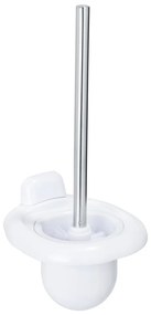 Бяла стенна пластмасова четка за тоалетна Pure – Wenko