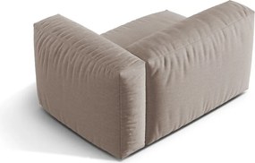 Бежов модул за диван (десен ъгъл) Martina – Micadoni Home