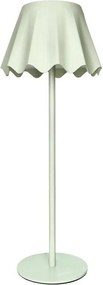 Светлозелена метална LED затъмняваща се настолна лампа (височина 36 cm) – Brandani