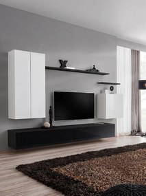 Холна секция Swiss II-White - Black