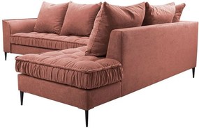 Ъглов диван Lena-Puce-Right